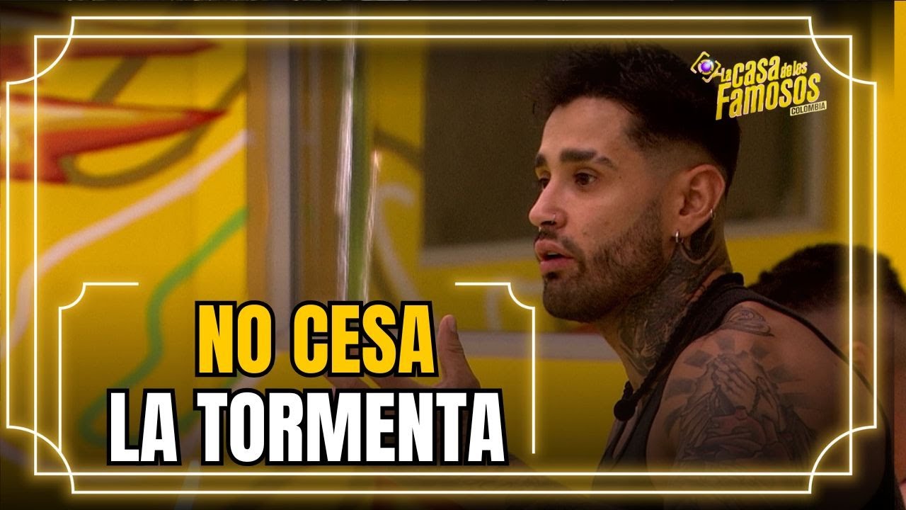 Tormenta discute por el reto de beneficio y castigo | La casa de los famosos Colombia 2026