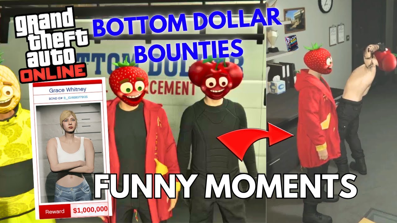 GTA Online: Bottom Dollar Bounties FUNNY MOMENTS