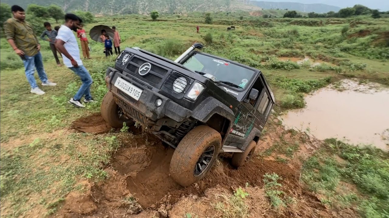 Thar vs Gurkha xtream 140bhp|| Extreme Offroading || bAWa THE ROAD HUNTER part 1