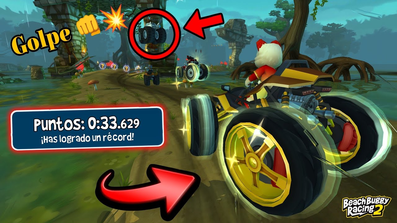 CON ESTE TRUCO GANARÁS LA CAJA EN ORO 🏆 EN MOBBING MISTS ☠️ BEACH BUGGY RACING 2 ⚡