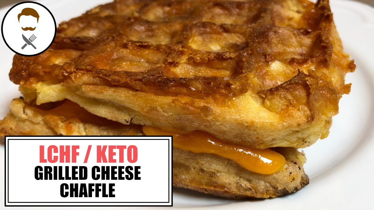 Grilled Cheese Chaffle || The Keto Kitchen