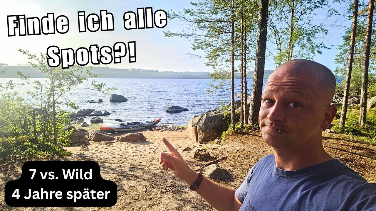 #7 Die Spots der Teilnehmer von 7 vs. Wild – Staffel 1 in Schweden
