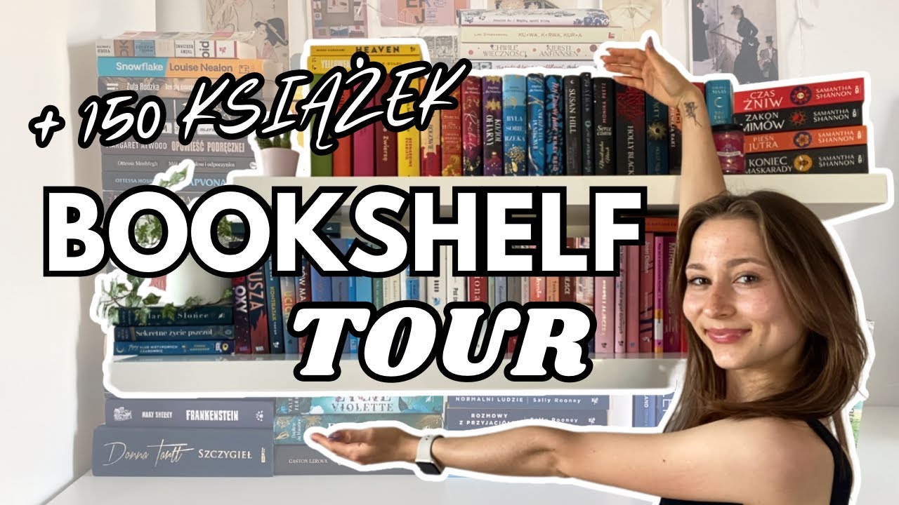 BOOKSHELF TOUR (stosy tour)📚🤭💖