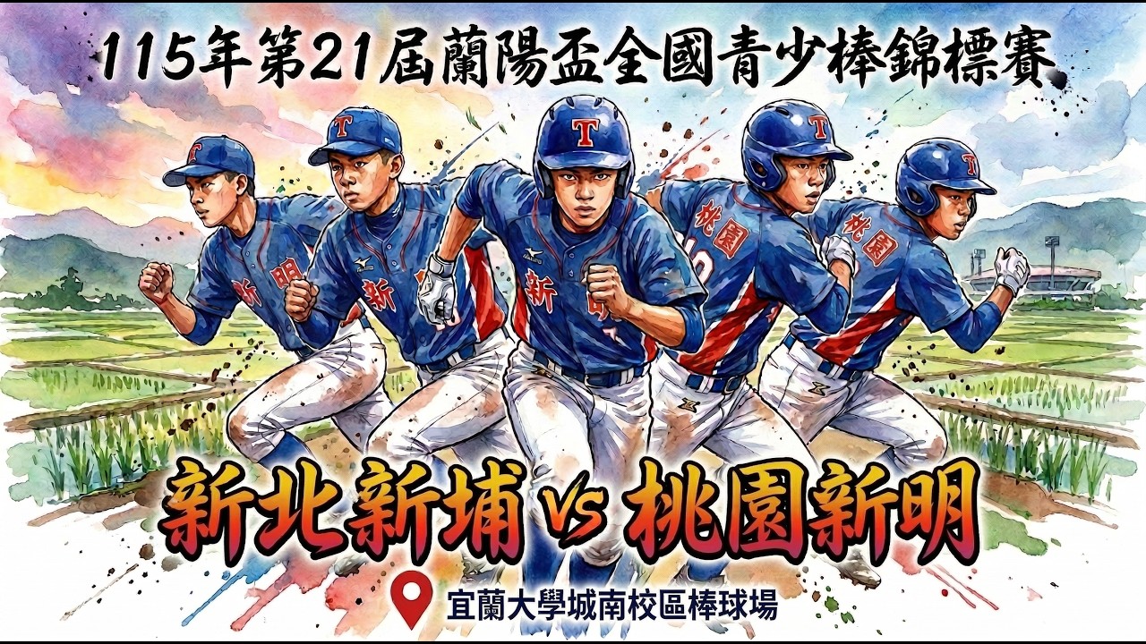 【蘭陽盃】新北新埔 VS 桃園新明