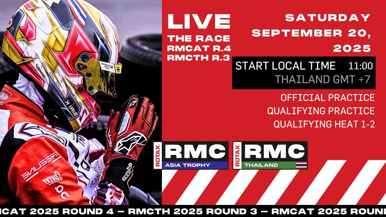 RMC Asia Trophy 2025  - R.4 I RMC Thailand 2025  - R.3 Sunday 21th SEP