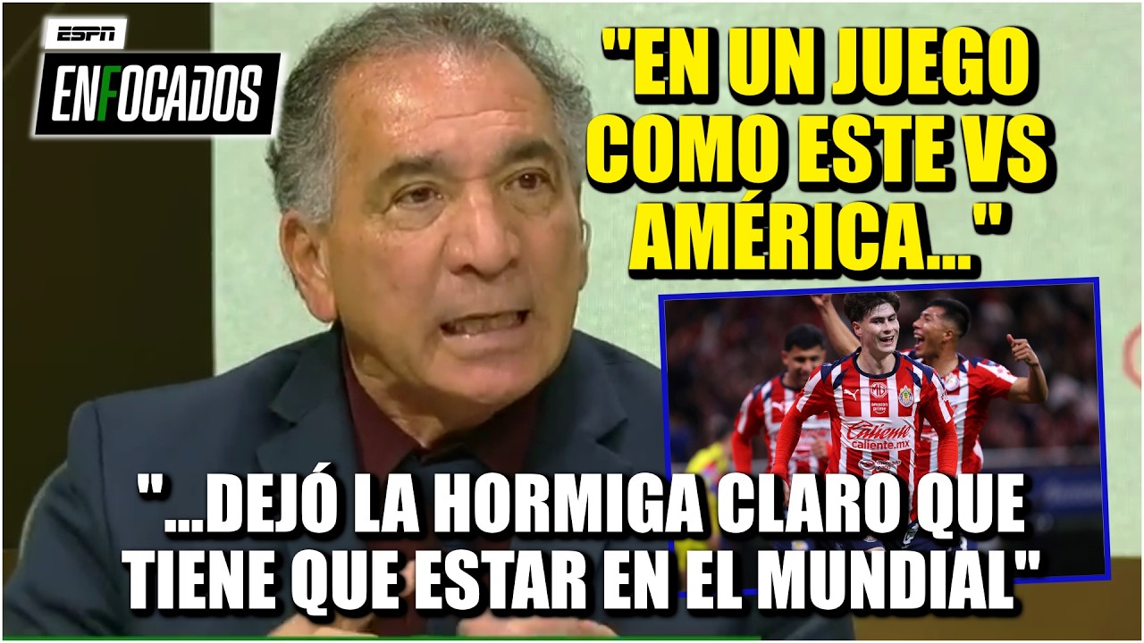 A Mario NO LE QUEDA DUDA, La Hormiga González tiene que estar en el Mundial 2026 | Enfocados