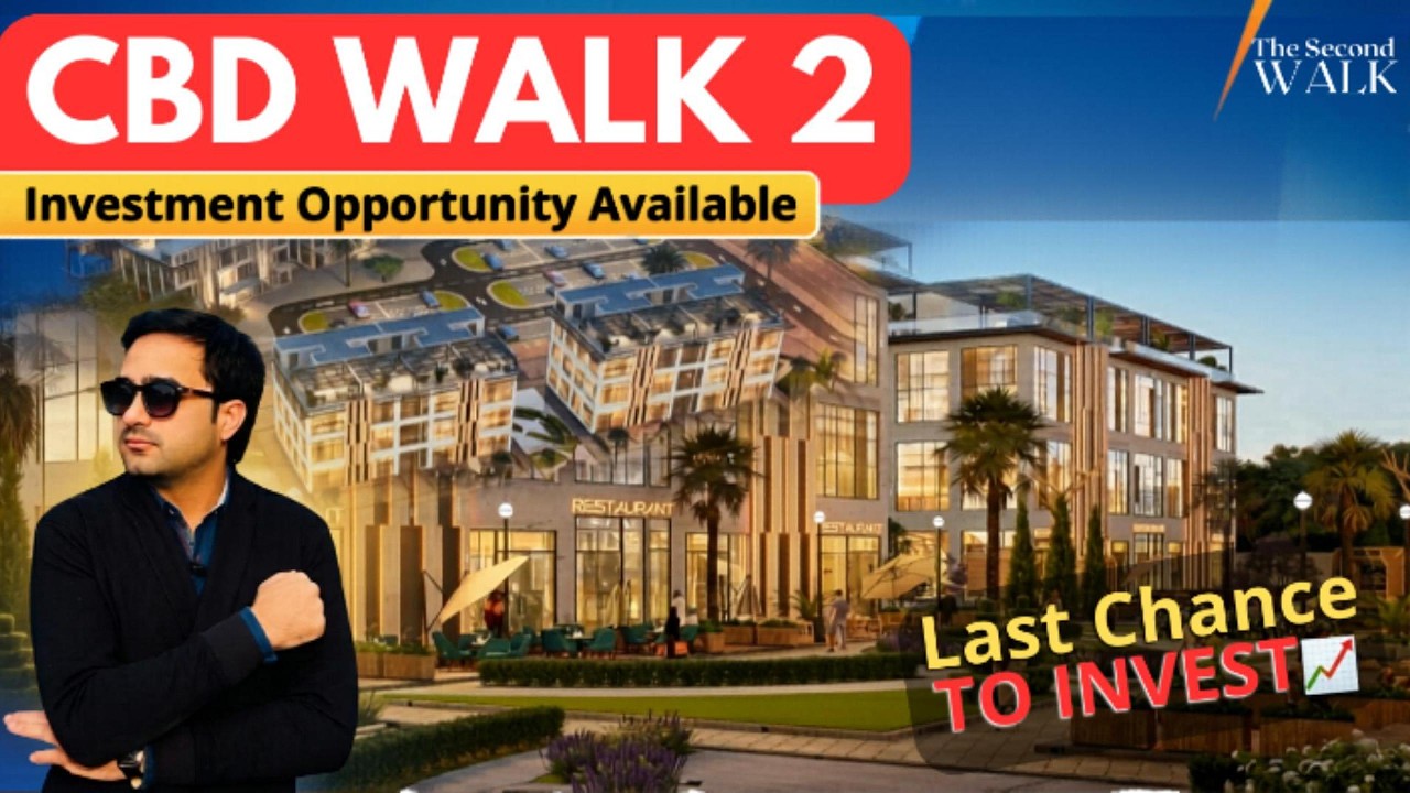 CBD Walk 2 Lahore | Last Chance to Invest in 2026! (Full Project Tour & Prices