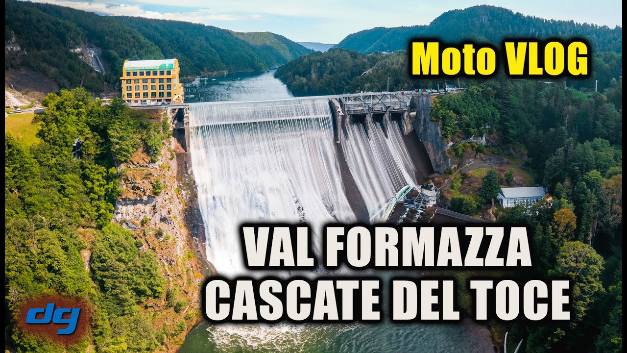 Moto Tour VAL FORMAZZA e CASCATE DEL TOCE | 4K Waterfall Video