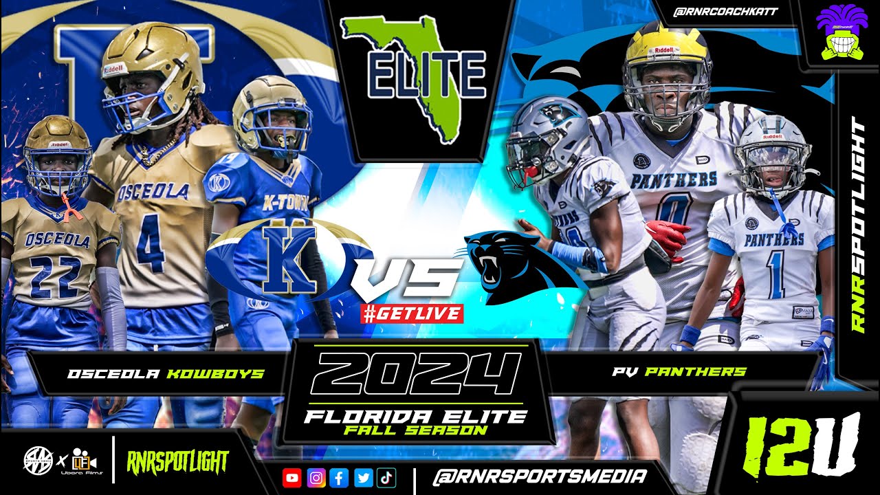 Osceola Kowboys vs PV Panthers | 12U