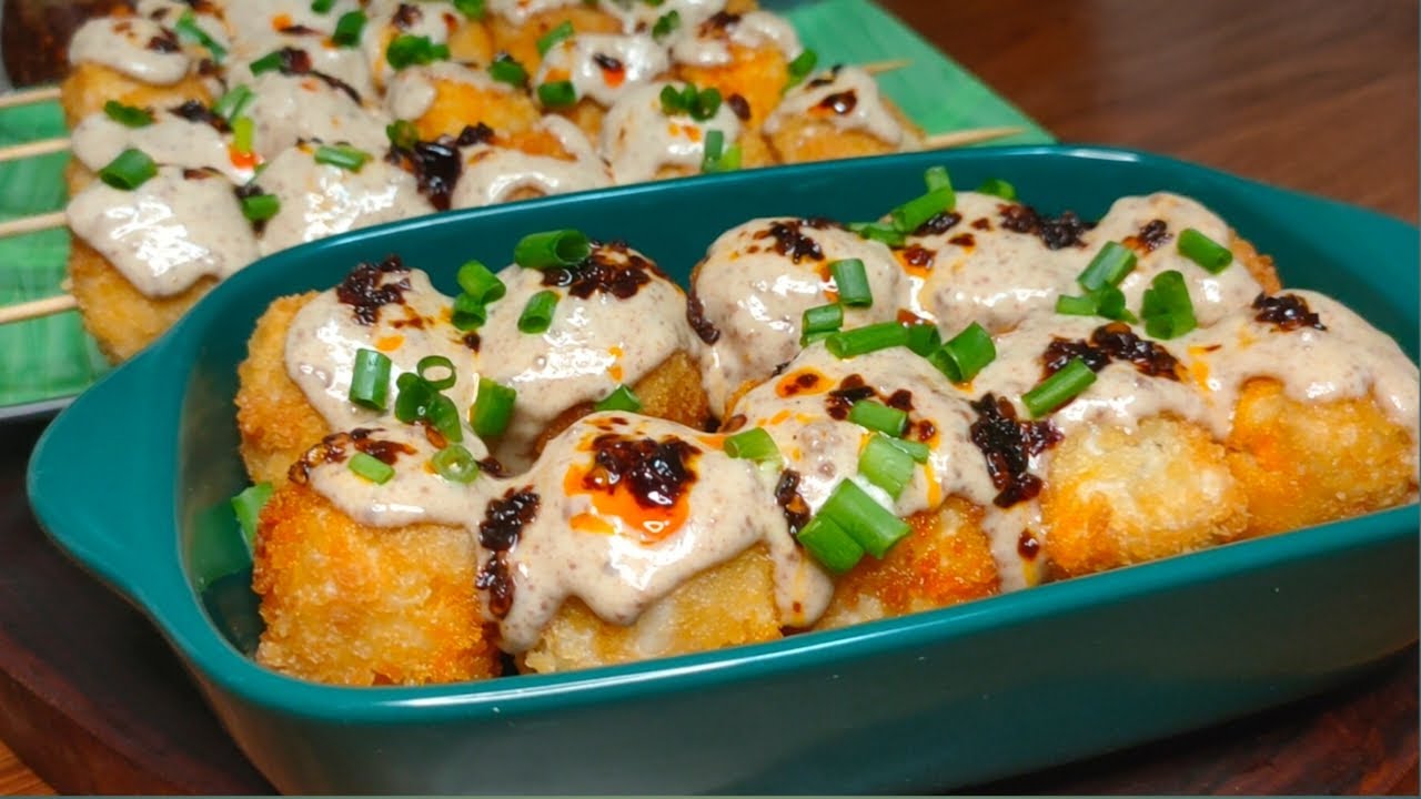 Trending TOFU SQUARES na sobrang sarap! Hindi kana pipila para matikman ito dahil madali lang gawin