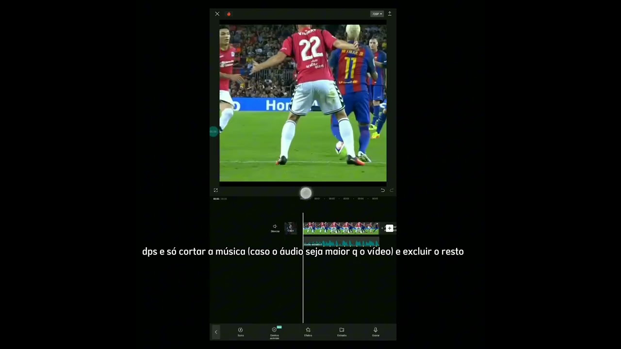como fazer edits de corte seco ttk