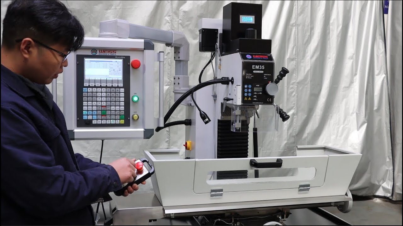 NEW WEISS EM35 CNC Milling machine