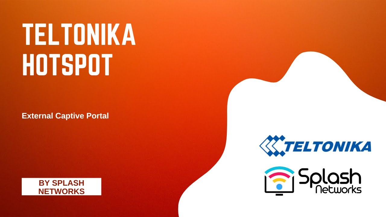 How to Setup a Hotspot with External Captive Portal On Teltonika