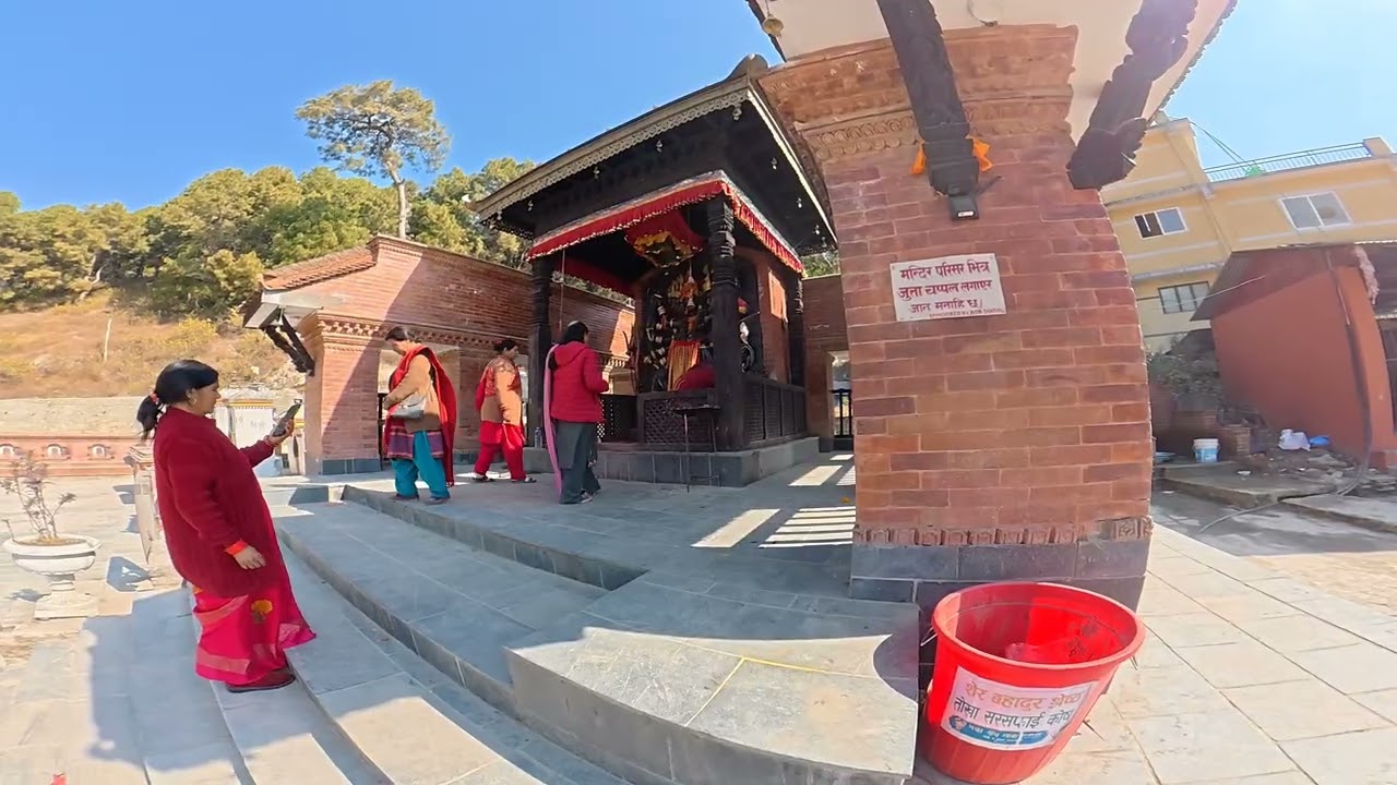 The Sacred abode of Chandeswori Temple - Tokha, kathmandu
