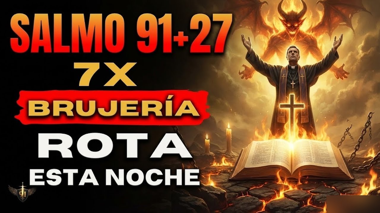Dios Acaba de Revelar: Salmos de David 7 Veces (91 + 27) Destruyen la Brujería Oculta AHORA