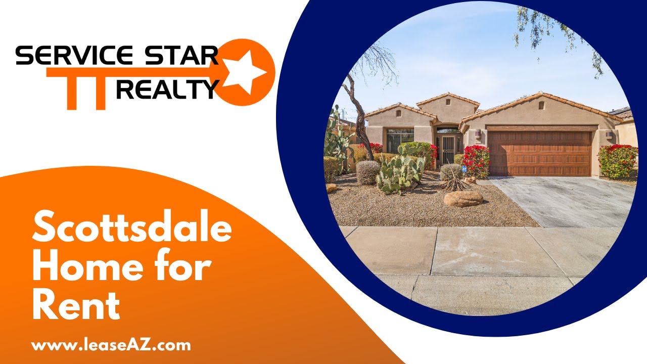 Scottsdale Homes for Rent 3BR/3BA by Scottsdale Property Managers | Service Star Realty