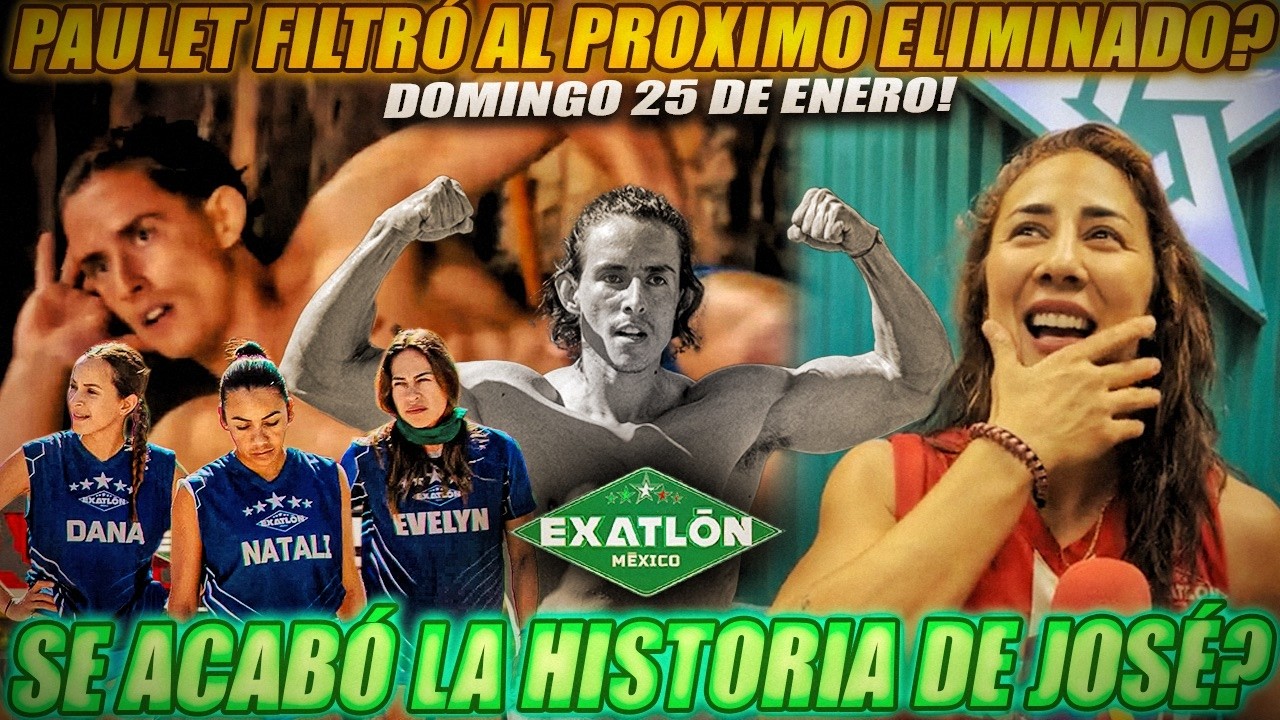 PAULET FILTRÓ AL ELIMINADO DE ESTA SEMANA EN EXATLÓN?? ADIOS AL JOE DE LA SELVA??