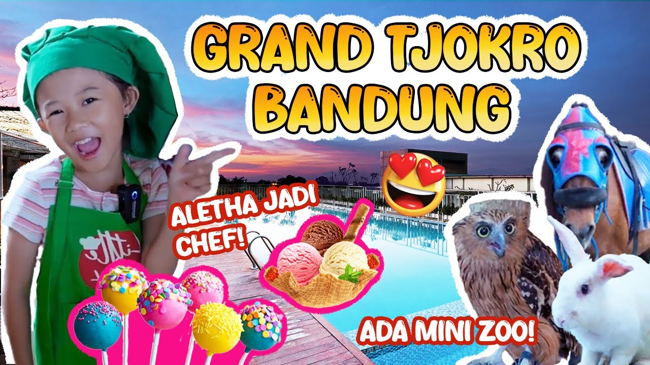 HOTEL INI DI BUAT KHUSUS ANAK-ANAK ⁉️ ALETHA DAN ABEW DI GRAND TJOKRO BANDUNG