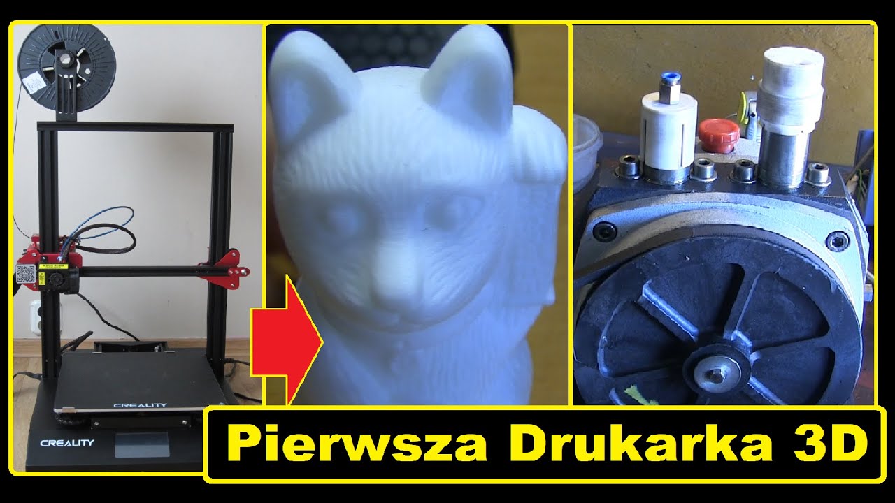 Jaka drukarkę 3D kupić -wybrałem Creality 3D&reg; CR-10S Pro V2 Banggood + Pompa ze złomu i zmiana oleju