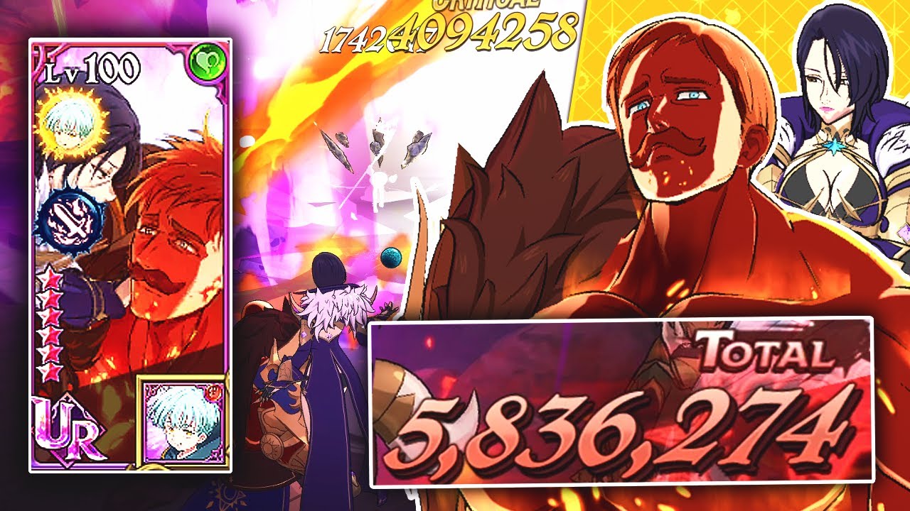 HAHAHA ESCANOR & MERLIN ARE BREAKING THE RULES! WHAT IS THIS HERO LOL 7DSGC PVP IS CRAZY NOW!