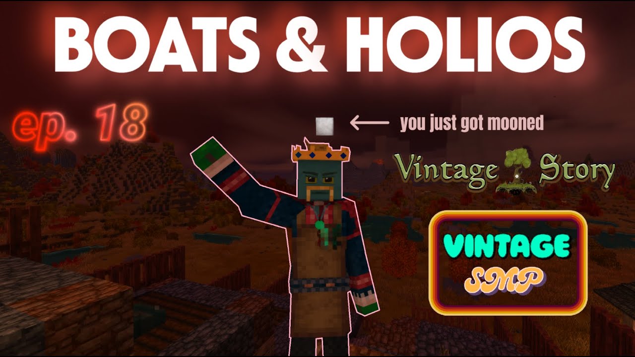 Лодки и холиосы - Vintage SMP EP.18 Vintage Story 1.21