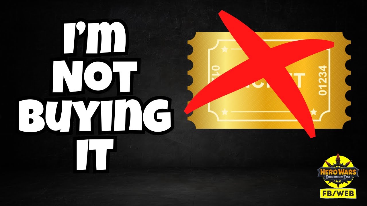 Why I'm Not Buying the Golden Ticket Until... | Hero Wars Dominion Era