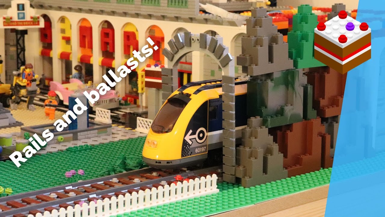 LEGO City Update - Rails and ballasts