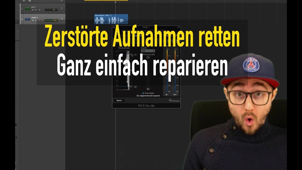 Übersteuerte Aufnahme retten und reparieren | abmischenlernen.de