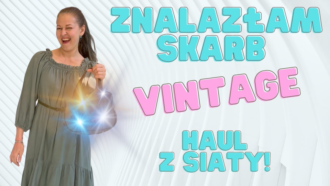 Nie uwierzycie co znalazłam! Haul lumpeksowy z siaty! Super perełki z jedwabiu, kaszmiru i markowe!