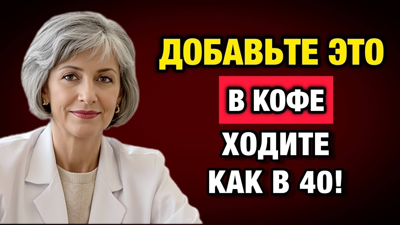 Добавьте это в кофе — и походка станет легче уже через неделю