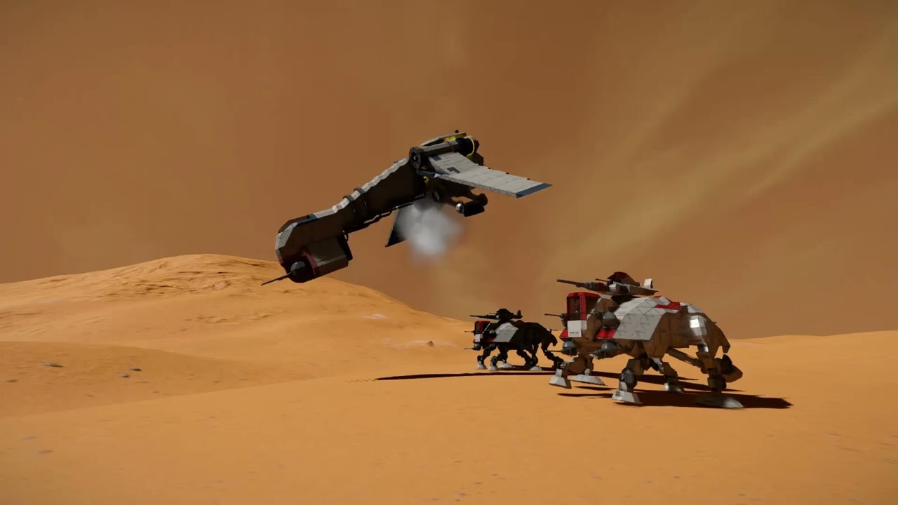 Space Engineers Star Wars Clone Wars Upcoming Build Showcase.