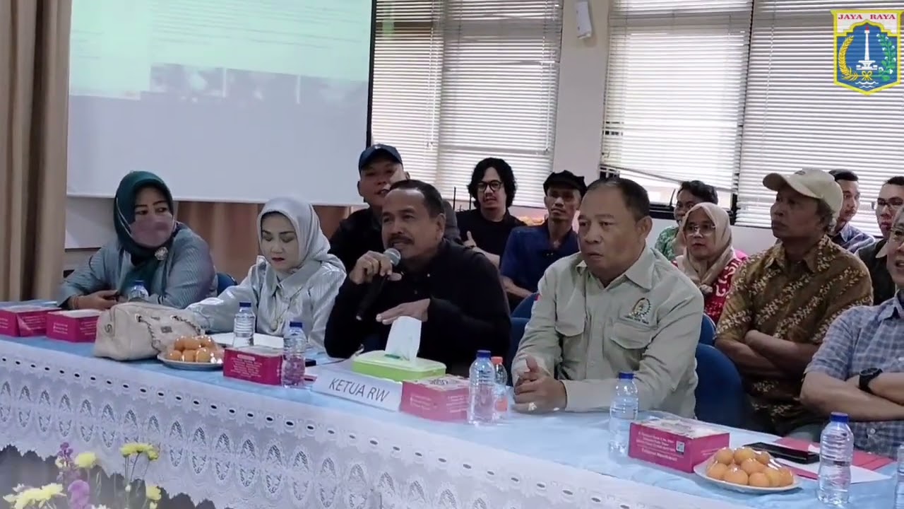 Agenda Musyawarah Perencanaan Pembangunan (Musrenbang) Kelurahan Cempaka Putih Timur, Jakarta Pusat 
