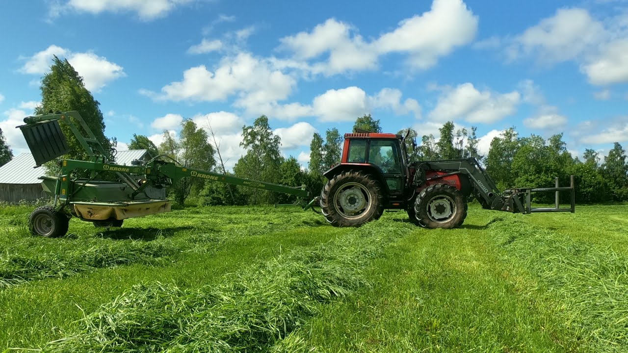Rehunteko 2022 Niitto Krone 3210 cv