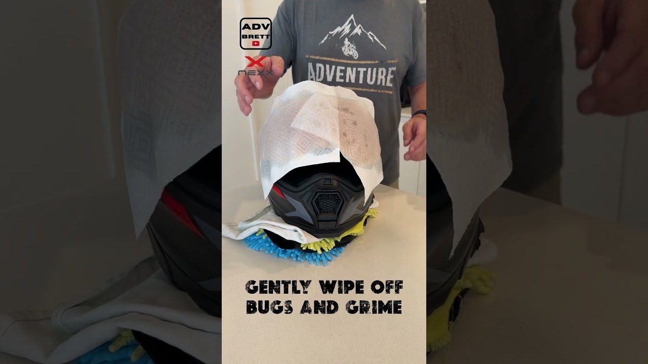 How To Clean Your Iridium Motorcycle Helmet Visor (Without Ruining It)