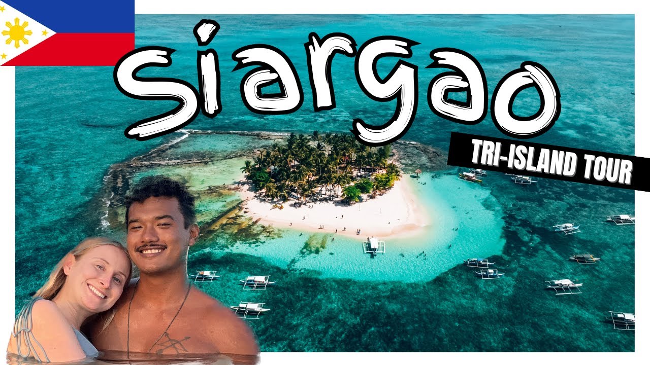 Vlog #5: Tri-Island Tour in Siargao 🇵🇭 [Legenda PT-BR]