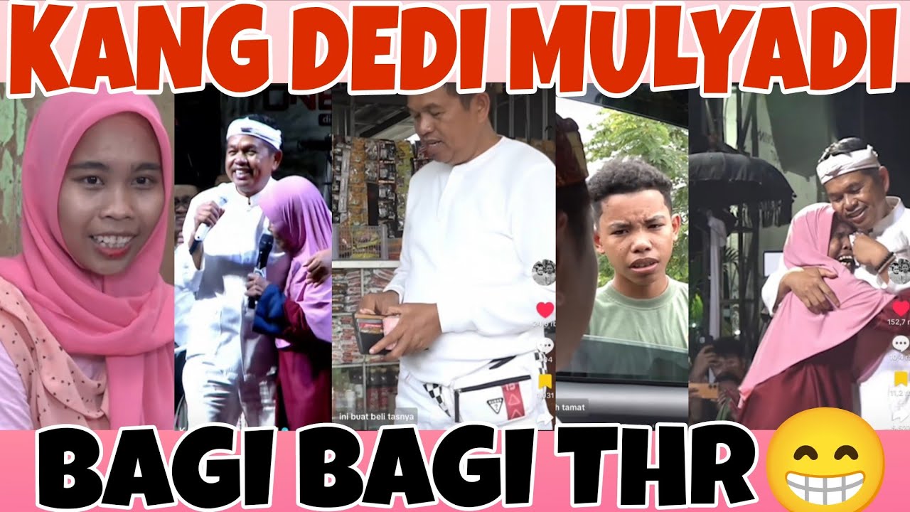 IBU-IBU DAN ADIK PENJUAL BENSIN SENANG DIKASIH UANG SAMA KANG DEDI....
