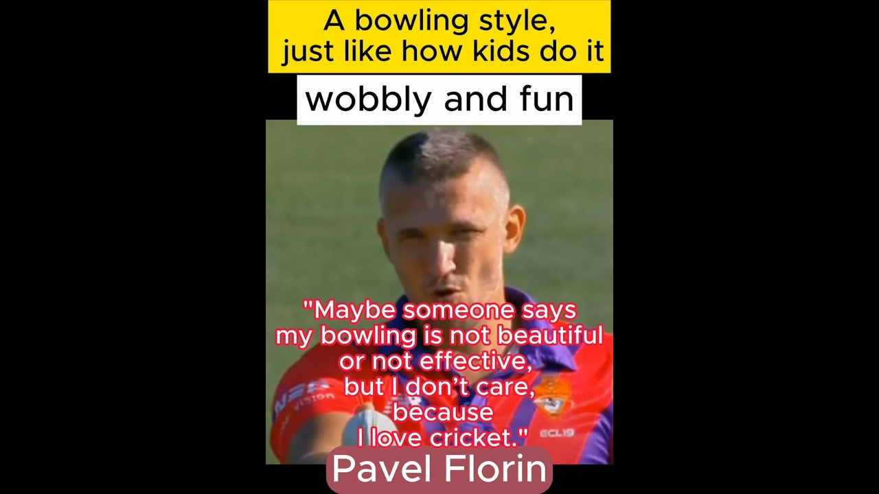 Pavel Florin: The Passionate Face of Cricket"