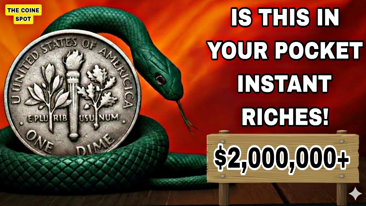 Top 10 Rare USA One Dime Coins in Bad Condition: Why These Rare Dimes Are Worth $2,000,000?