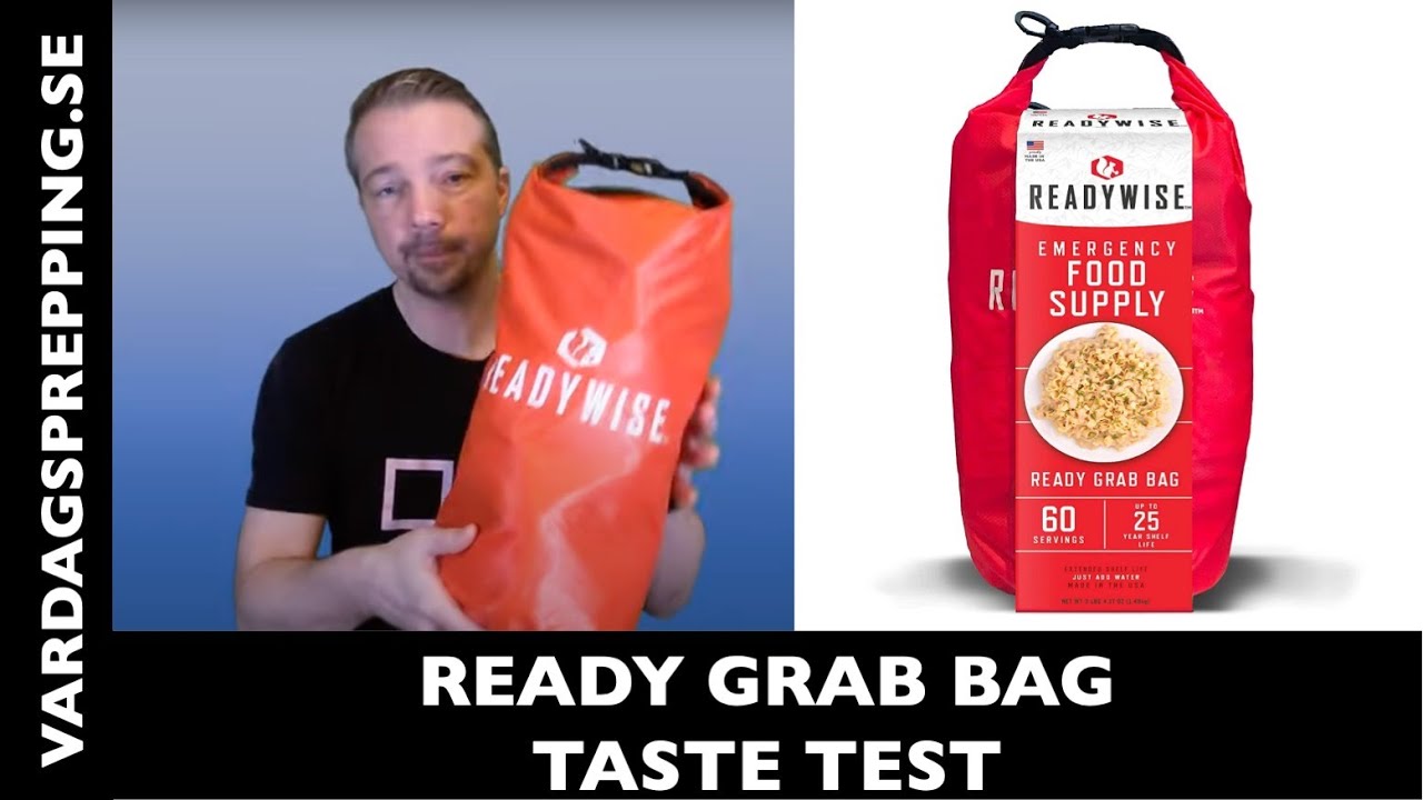 Readywise Ready Grab Bag - Taste Test!