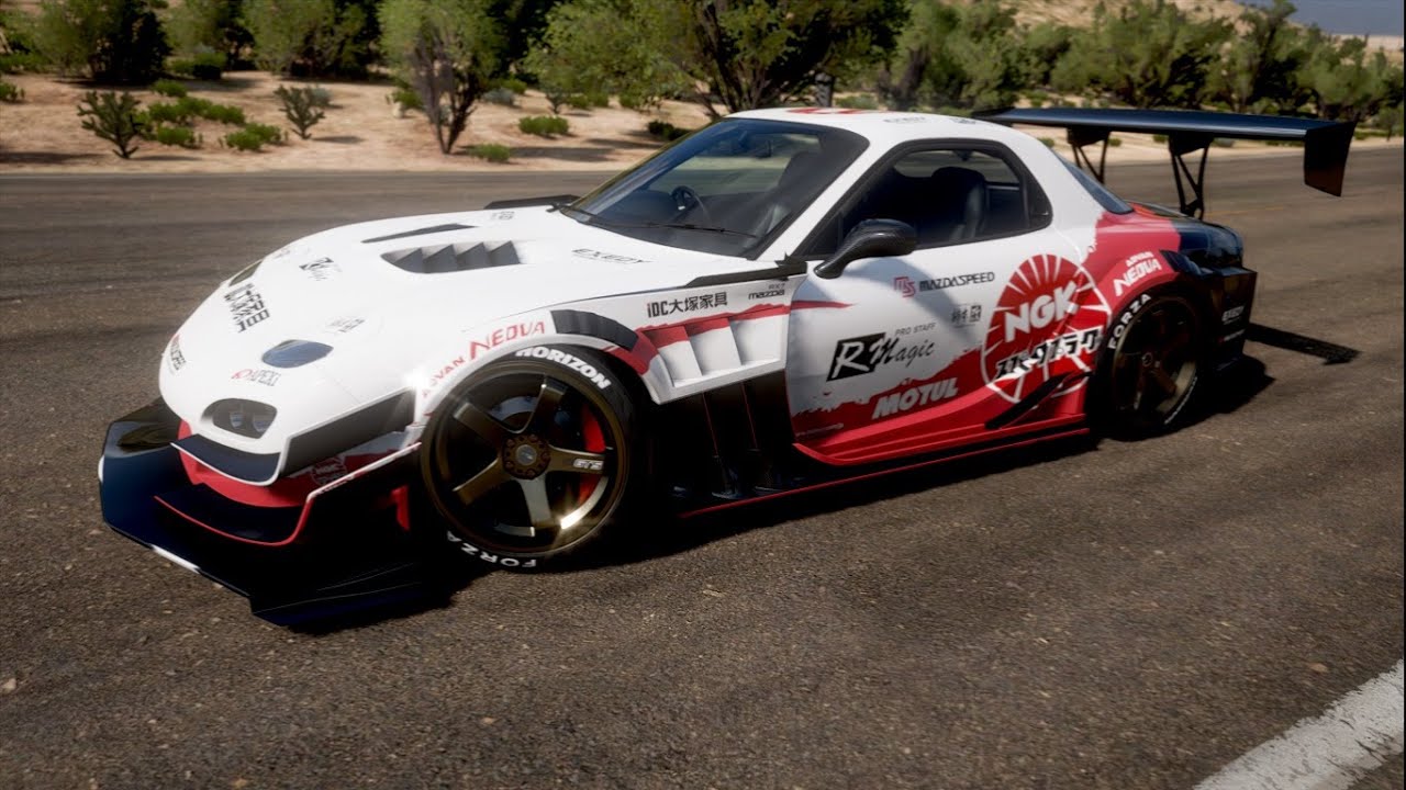 MAZDA RX-7 TCP ШИРОКИЙ БОДИКИТ TURBO 4 РОТОРА | FORZA HORIZON 5 ИНДОНЕЗИЯ