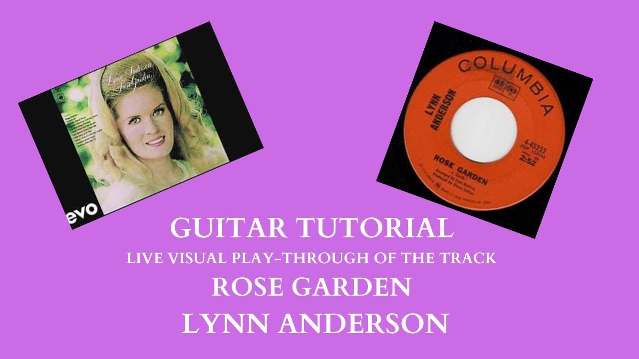 Guitar Tutorial | LYNN ANDERSON | Rose Garden