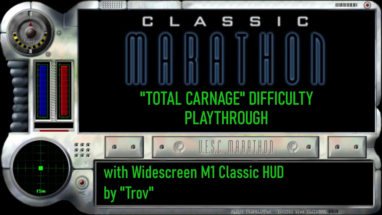 Classic Marathon | [PC playthrough] (