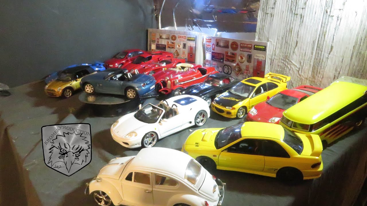 1:18 scale diecast Exotic and imported cars