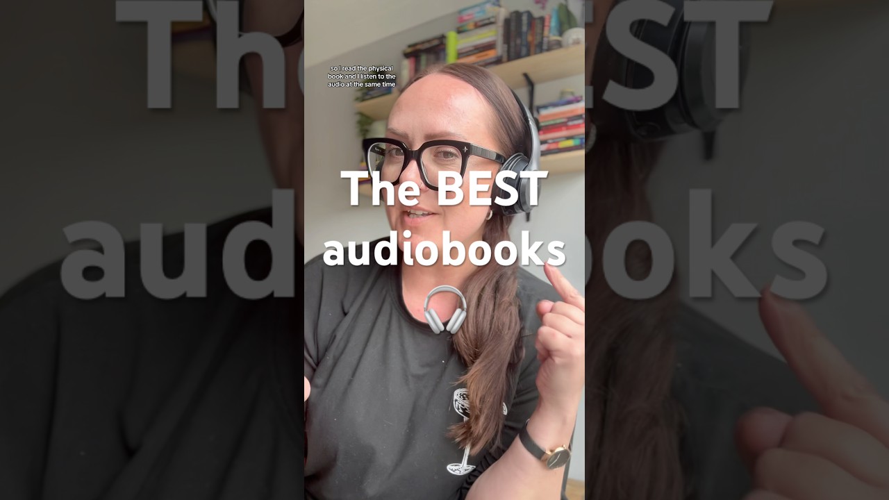 The BEST audiobook recommendations 🎧 #audiobooks #audiobookrecs #foundfamily #audiobooknarrator