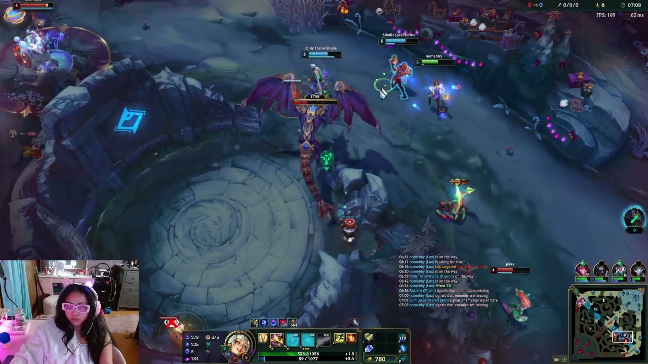 12/03/2025 - Lux Support - 10/6/16 | 72.2% KP - SOLO Ranked - nomebby#na1 - +26LP Gold 4
