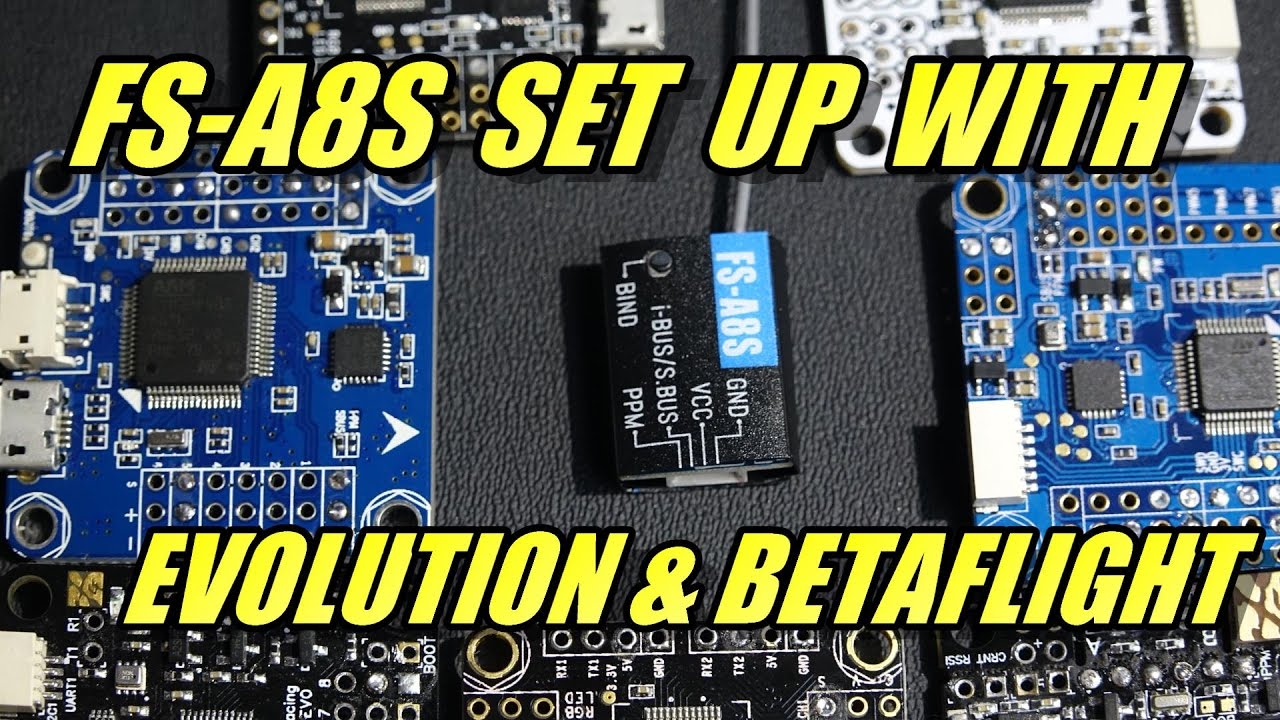 FS-A8S: Wiring & Betaflight Set Up (Ibus/PPM)