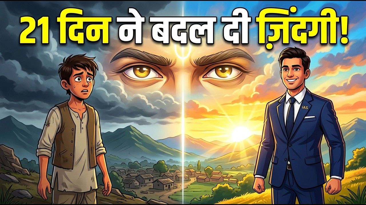 21 दिन का अनुशासन | From Village Boy to IAS Officer | एक सच्ची प्रेरणादायक यात्रा