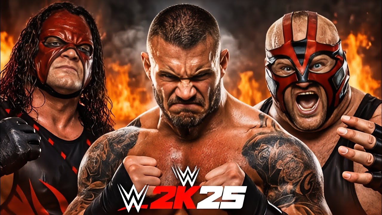 Randy Orton vs Kane & Vader – Epic Dream Match | WWE 2K25