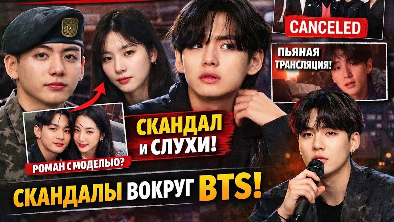 Интервью BTS для GQ, очередные слухи с кем встречается Чонгук? Тэхена оскорбляют ….