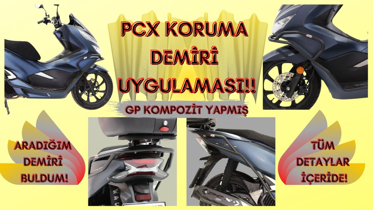 PCX Koruma Demiri Uygulaması! Montaj Hakkında Tüm Merak Edilenler! Yapıyor Şu İşi GP Kompozit!